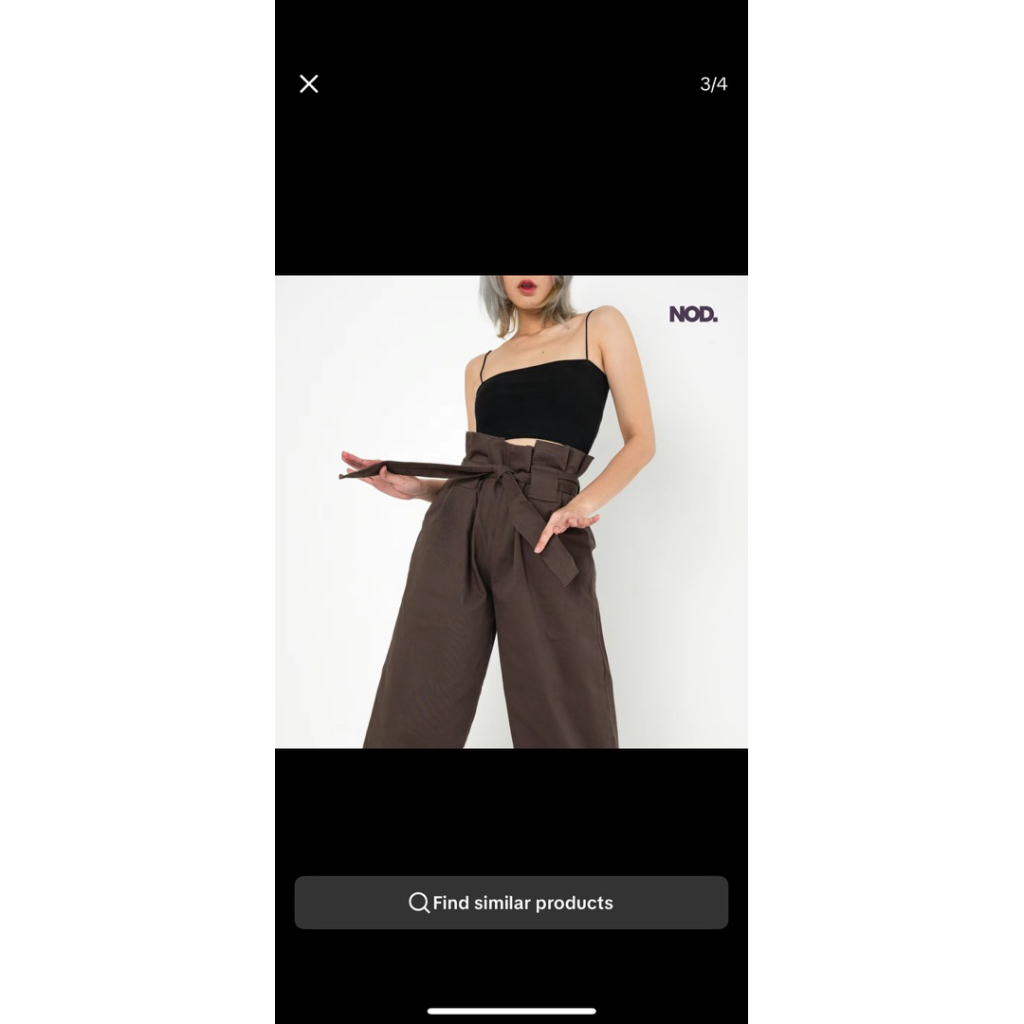 PRELOVED Nod Aparel - Thursday Pants Pakaian Wanita #prelovedNOD #PrelovedCelanaNod #NOD #celanakare