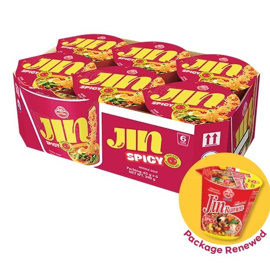 

OTTOGI Jin Ramen Bowl Hot (65gr@6cup)