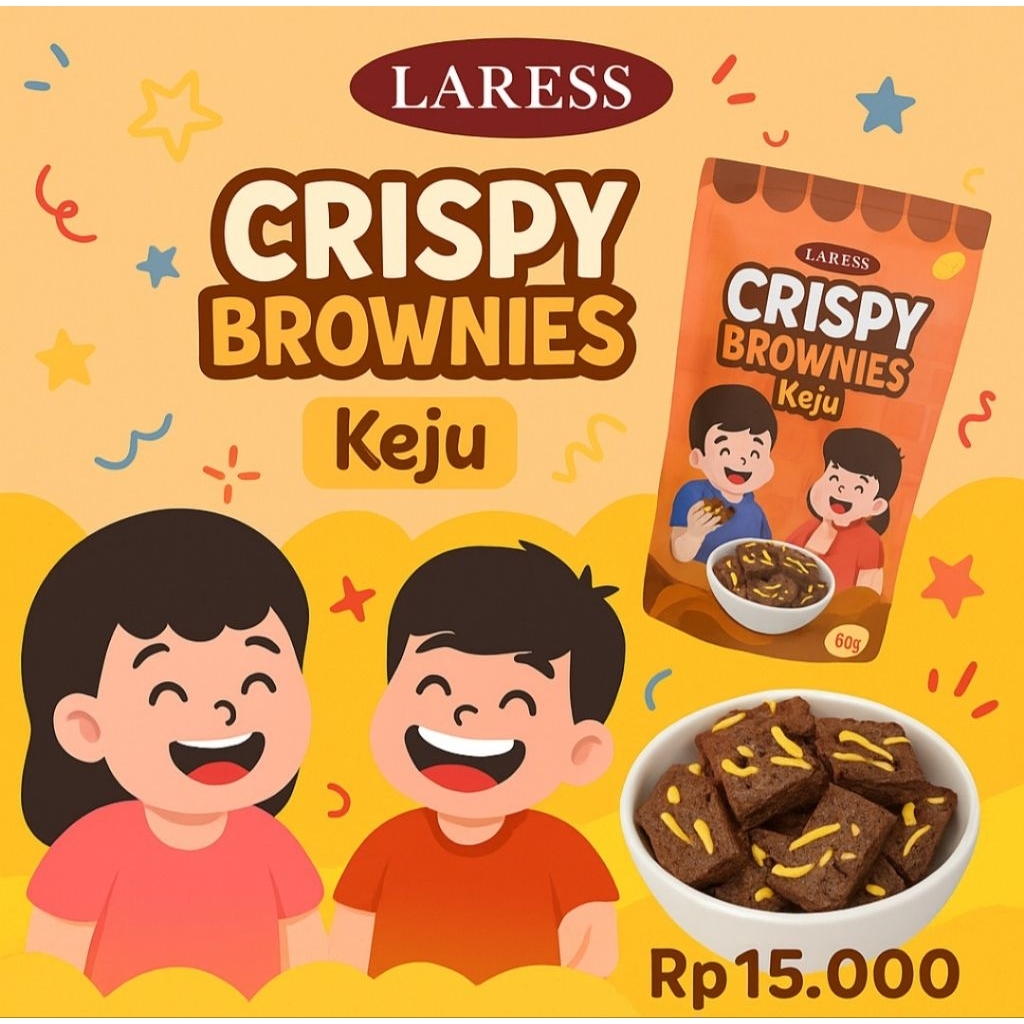 

Laress Crispy Brownies Keju