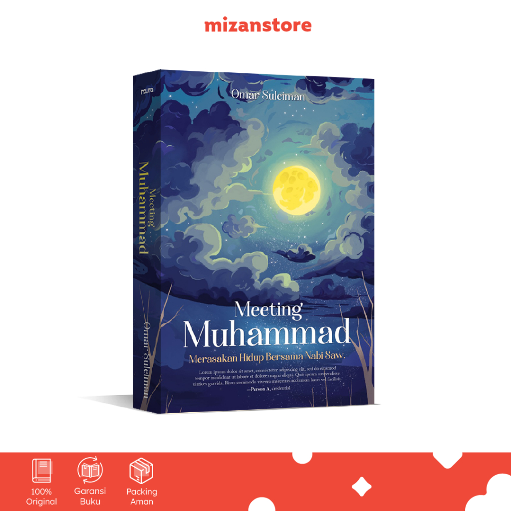 Buku Meeting Muhammad Merasakan Hidup Bersama Nabi Saw. - Omar Suleiman - Mizan Jakarta