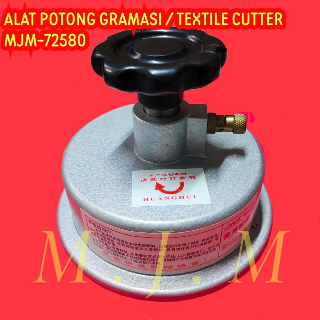 

Alat Potong Gramasi/Sample Kain Tekstil Kertas GSM Cutter MJM-72580