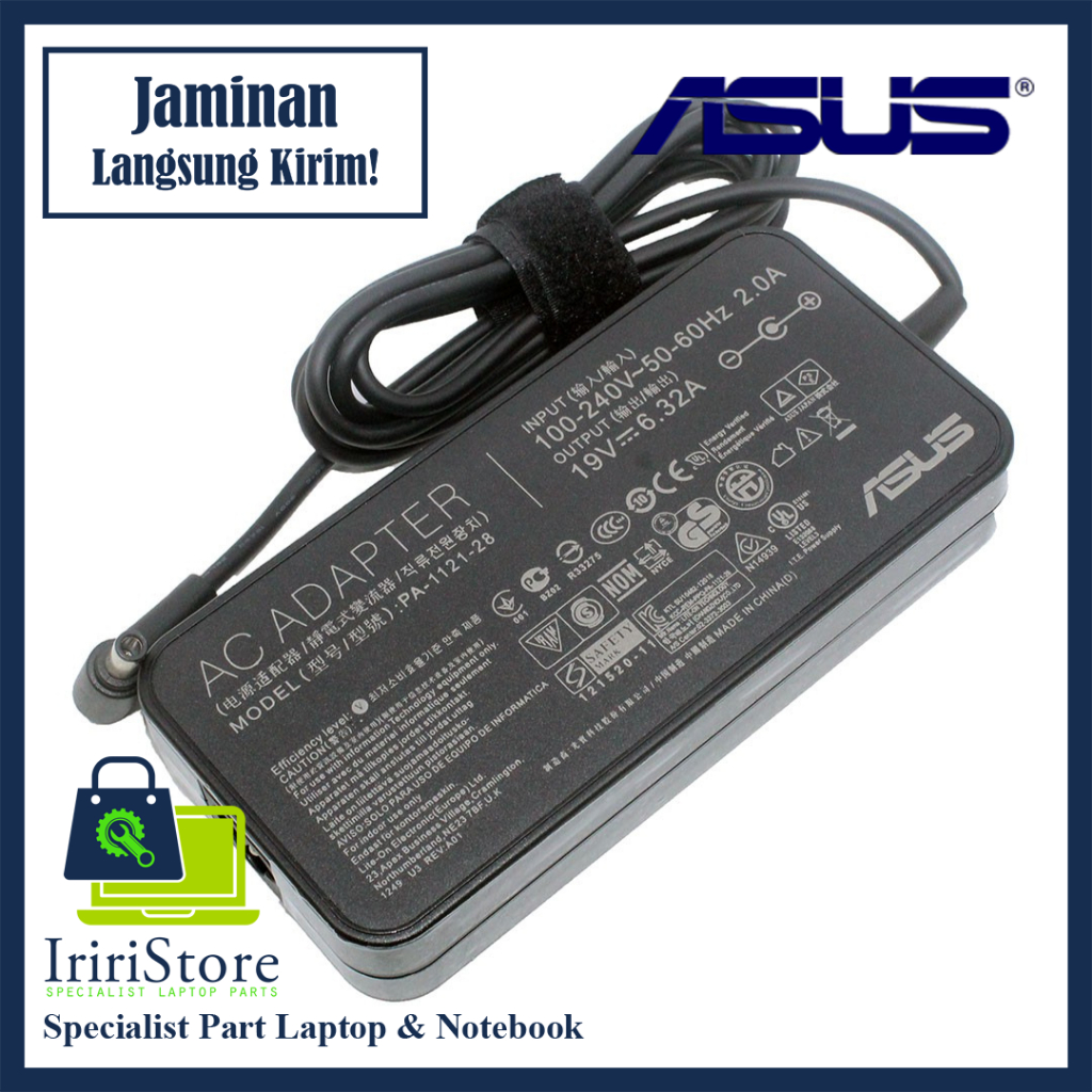 Adaptor Charger Original Laptop Asus ROG Strix II 19V 6.32A