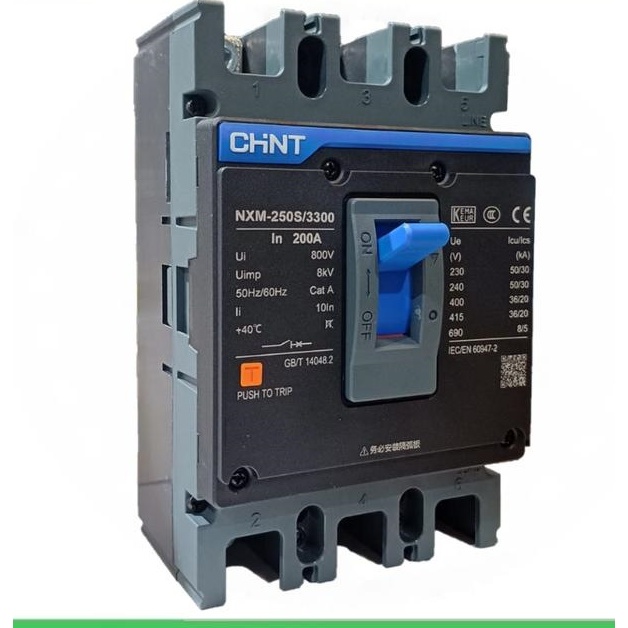 MCCB CHINT NXM-250S/3300 3P 160A