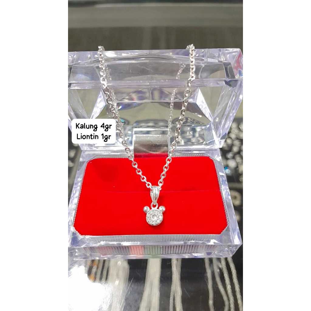 Kalung Perak Anak/Dewasa Asli 925