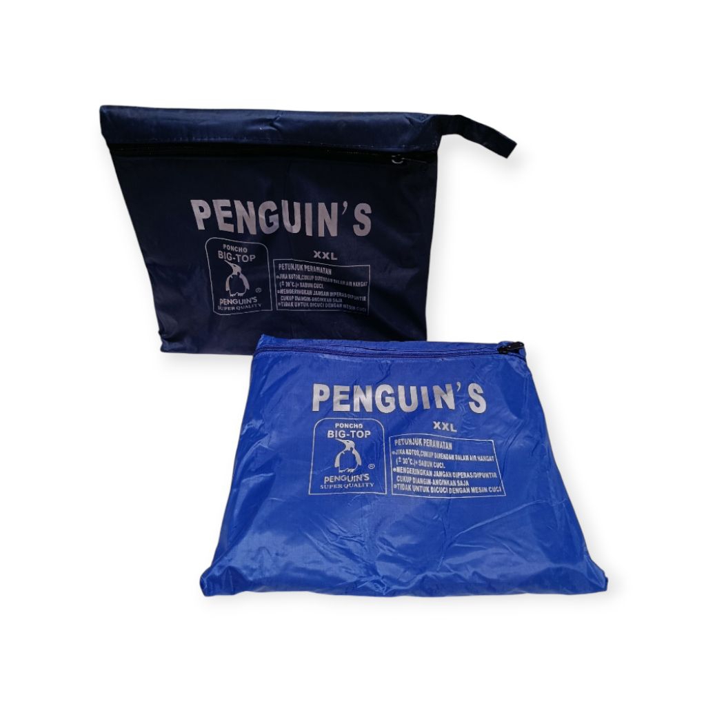 Jas Hujan Penguins Big Top Parasit (Kelelawar tanpa lengan) Size XXL Jas Hujan / Mantel Penguins Big