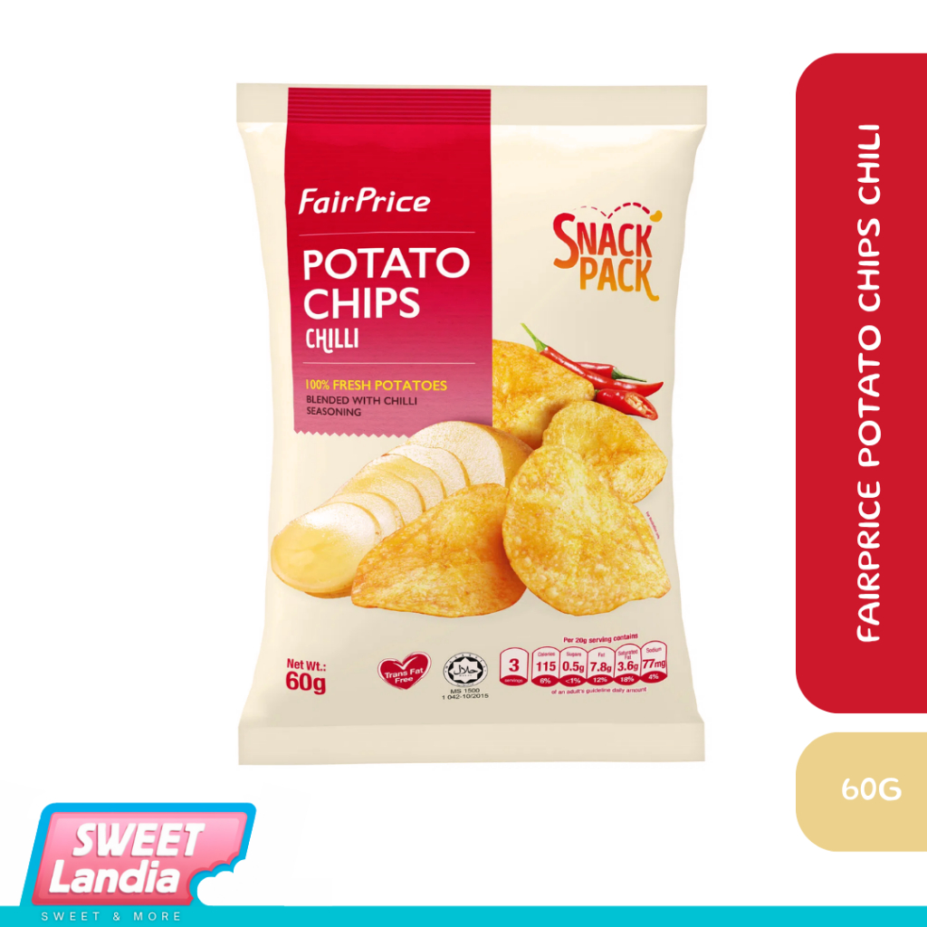 

FairPrice Potato Chips Chilli 60g
