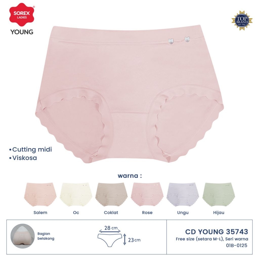 CD Sorex Young 35743 midi freesize setara M-L