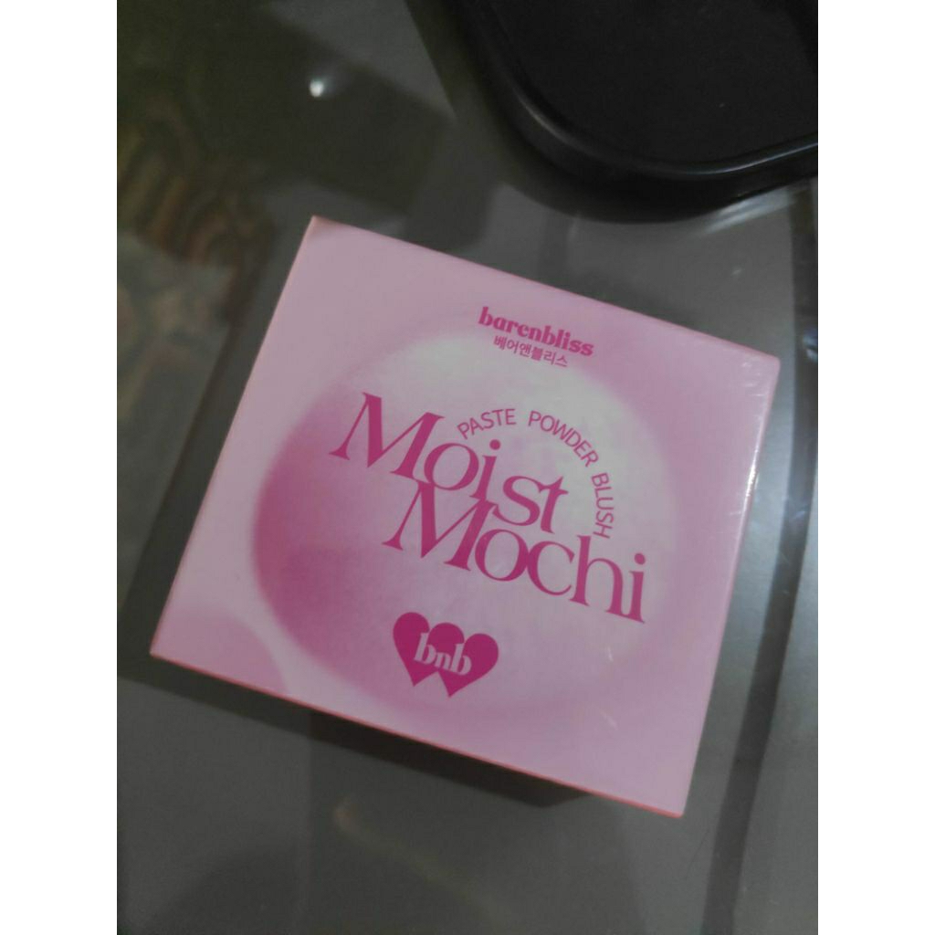 Barenbliss Moist Mochi Paste Powder Blush 01 berry lava