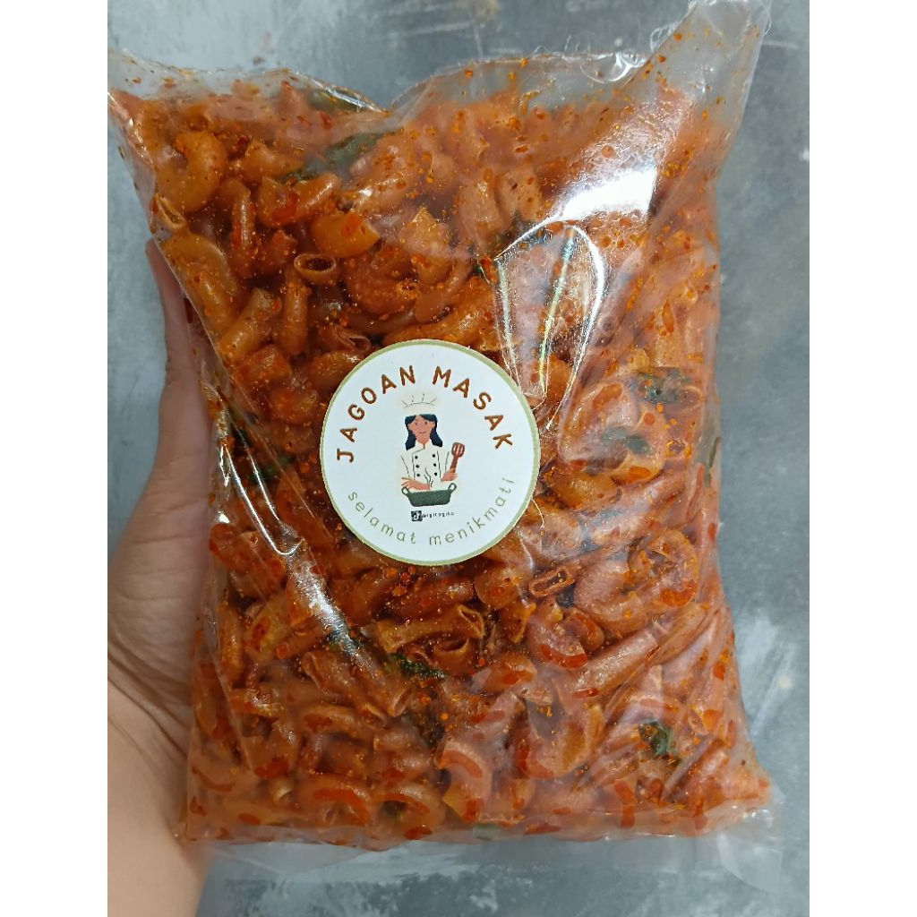 

makroni cikruh pedas daun jeruk cemilan jagoan masak 250 g