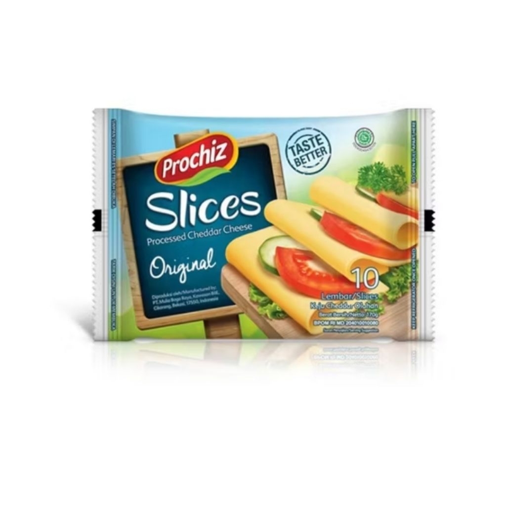 

Prochiz Cheddar Slice (isi 10 slice) 160