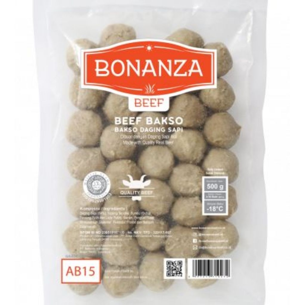 

Bakso Sapi BONANZA 500GR