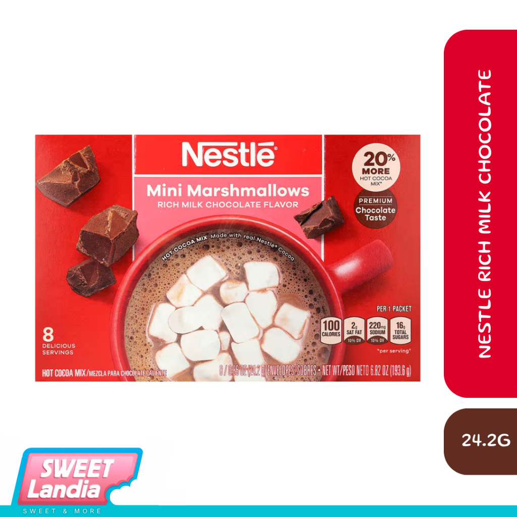 

Nestle Mini Marshmallows Rich Milk Chocolate Flavor