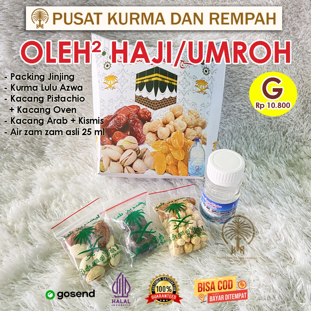 

Oleh Oleh Haji dan Umroh Premium Paket G