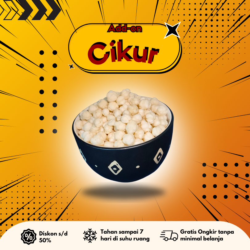 

Cilok D'goang - Cikur Pilus (Topping)