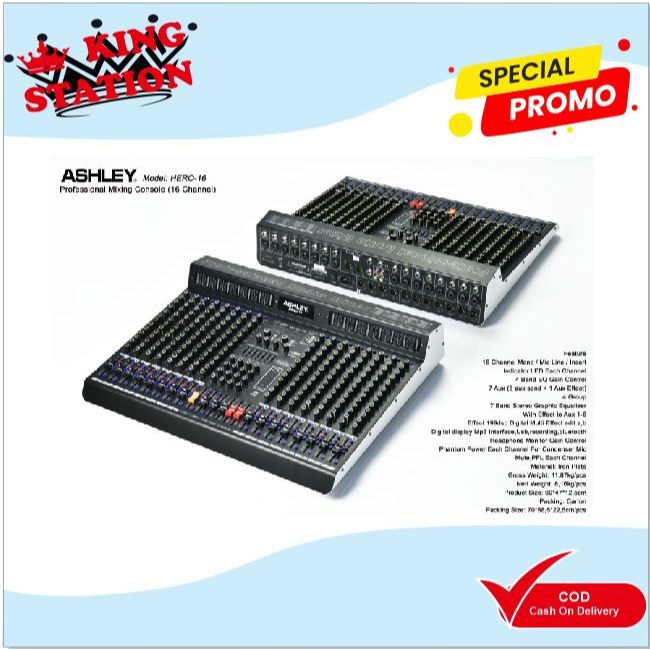 mixer ashley hero 16 hero16 original