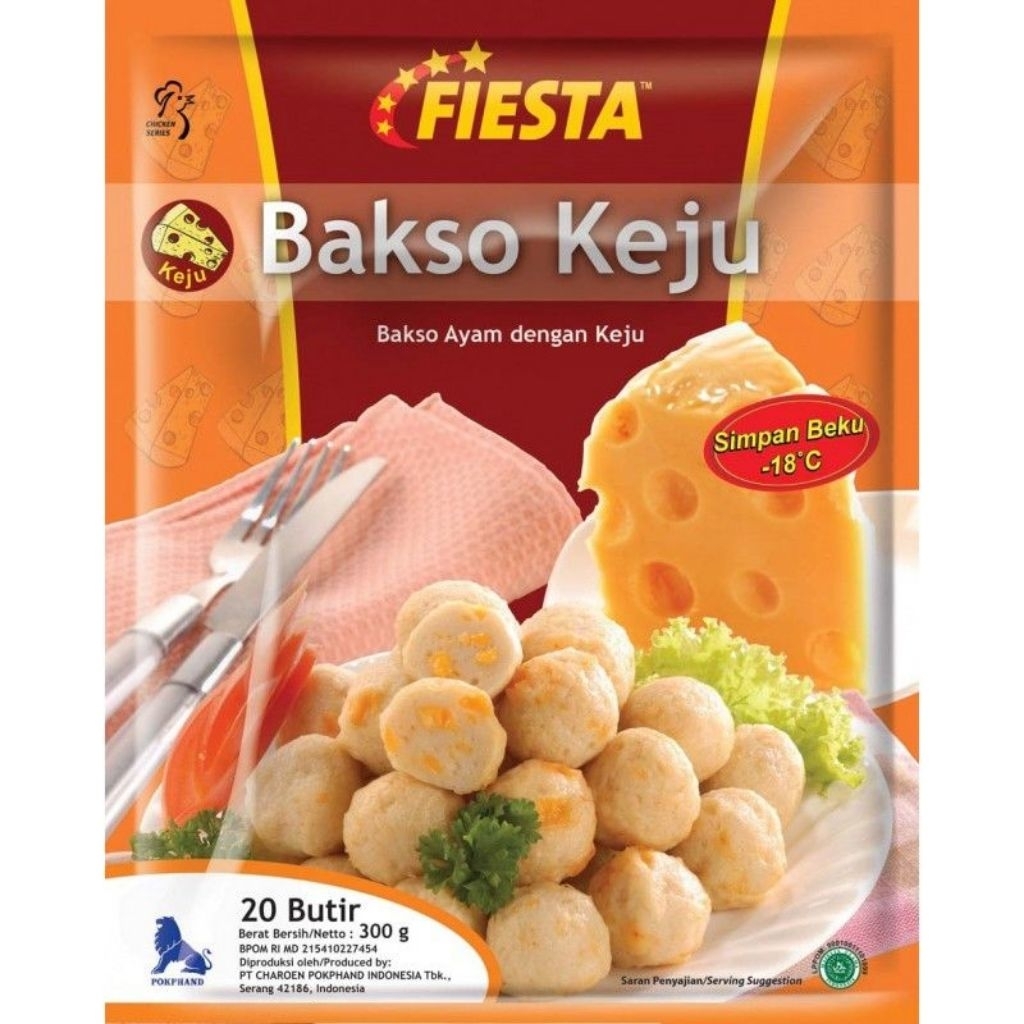 

FIESTA Bakso Keju 300gr | Bakso isi keju