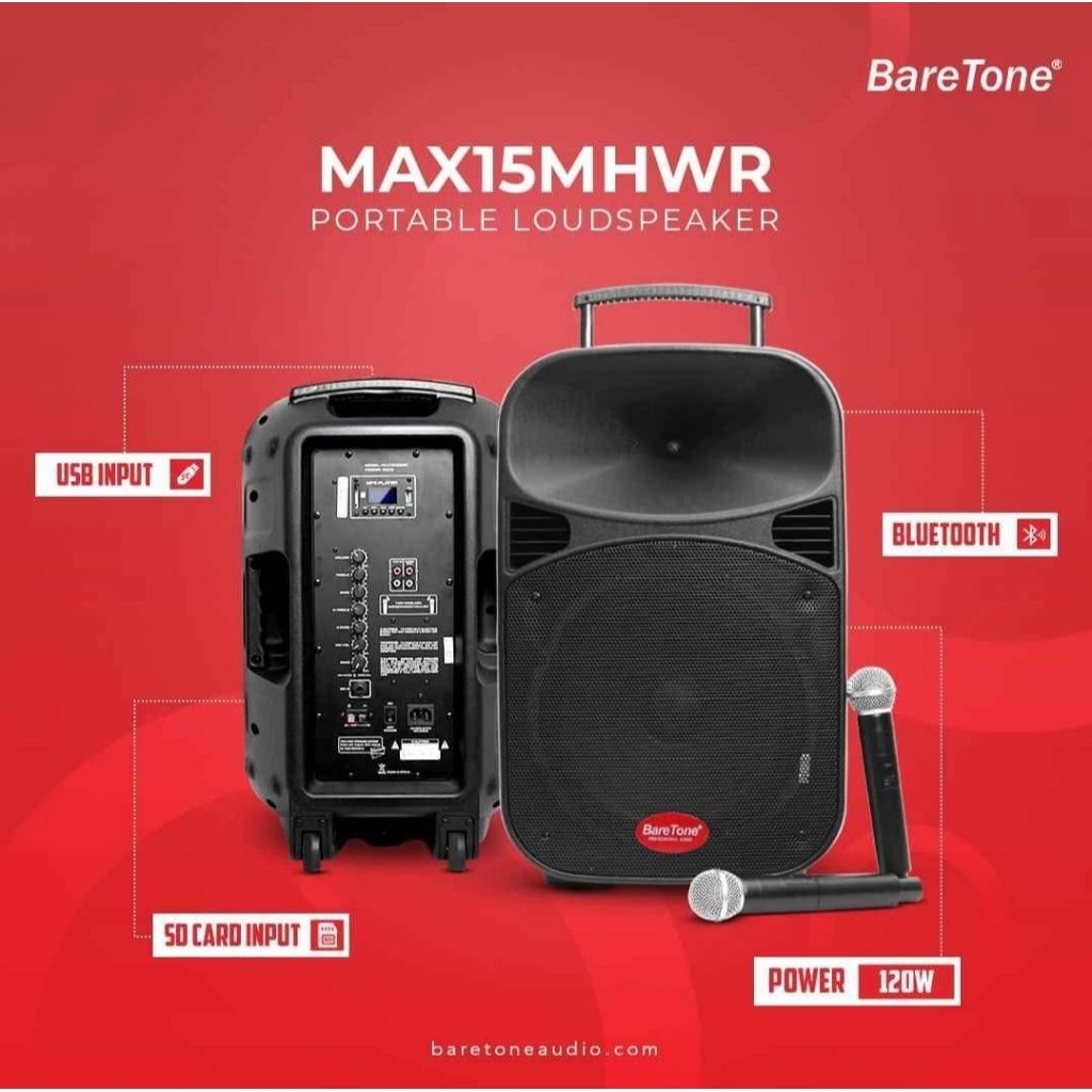 speaker bareton 15 mhwr