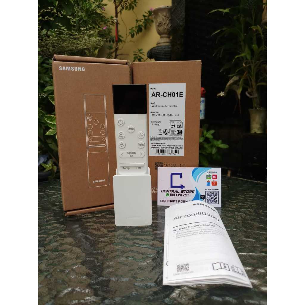 Remote AC SAMSUNG AR-CH01E WindFree Remote ORIGINAL