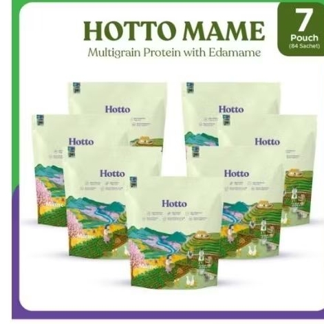 

Hotto mame 7puch (84sachet) multigain sehat alami