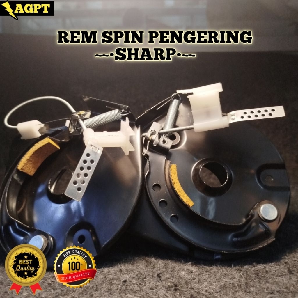 REM DINAMO MESIN CUCI SHARP || KAMPAS REM MESIN CUCI 2 TABUNG SHARP