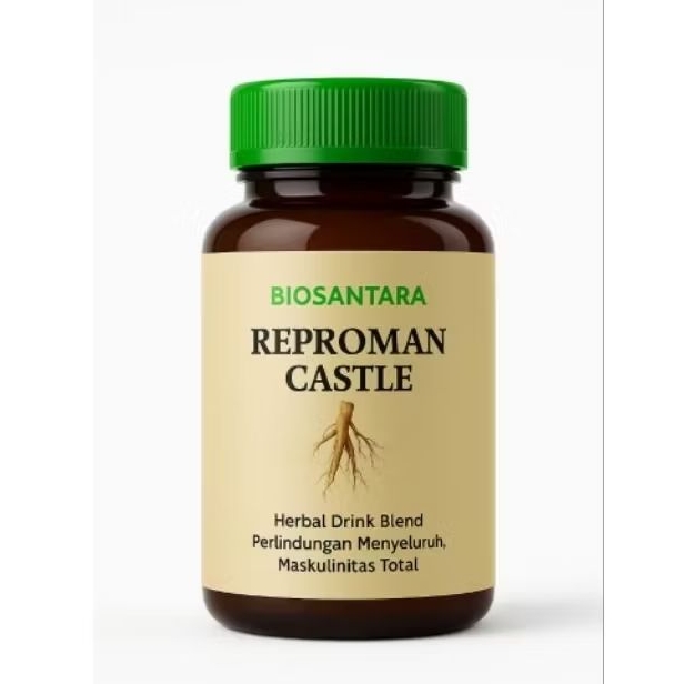 

BIOSANTARA REPROMAN CASTLE serbuk herbal 100gr | Vitalis & reproduksi pria
