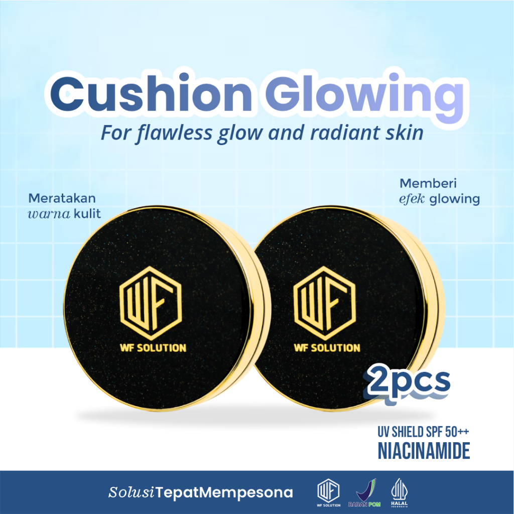 CUSHION GLOWING BY WF SOLUTION (2 Pcs)
