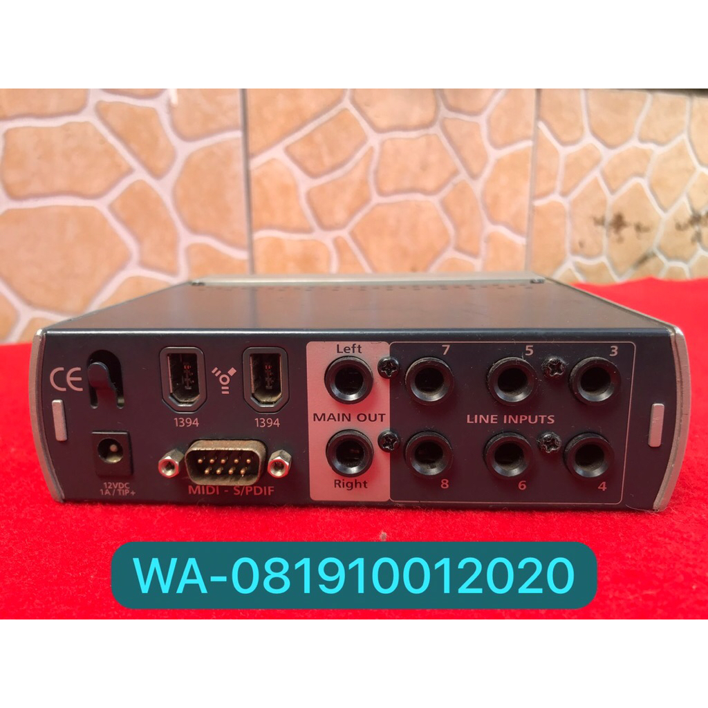 soundcard presonus 8 channel / 8 input firestudio mobile