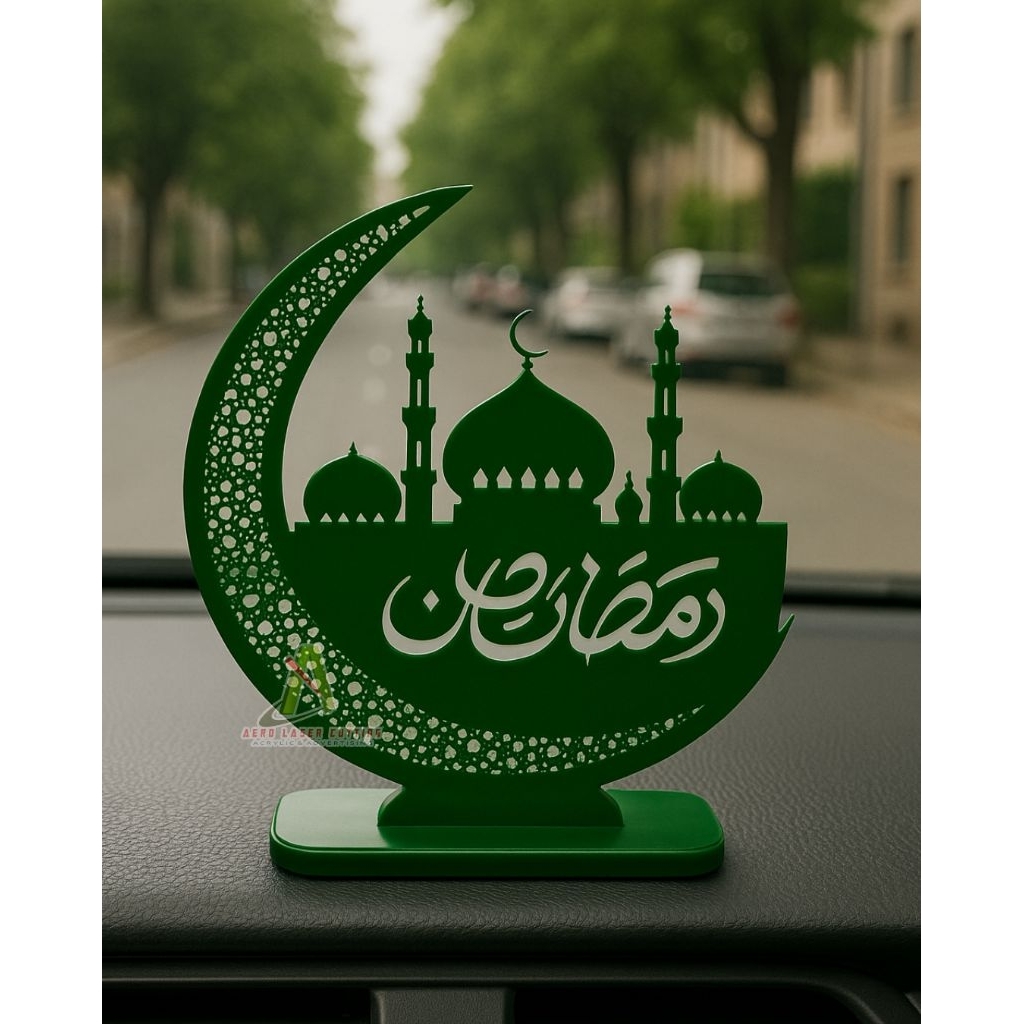 Akrilik Pajangan Dashboard Mobil/Pajangan Mobil Aestetik/Pajangan Mobil Indah