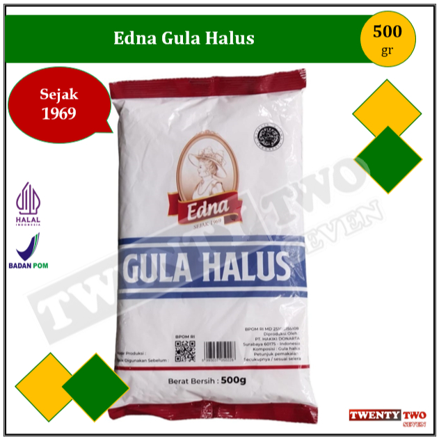

[doz]|6X Edna Gula Halus 500 Gr