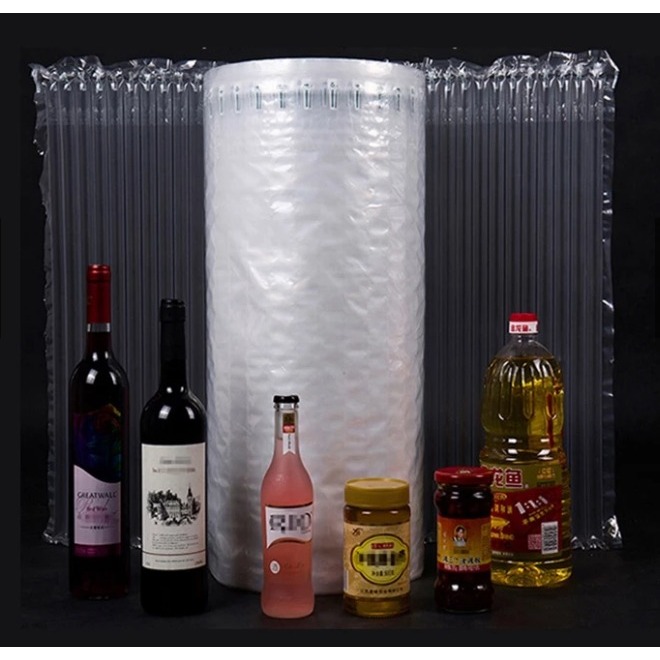 

INFLATABLE AIR BUBBLE / CUSHION AIR COLUMN Ukuran: Panjang 150 meter x Lebar 15 cm Ketebalan: 55 mikron