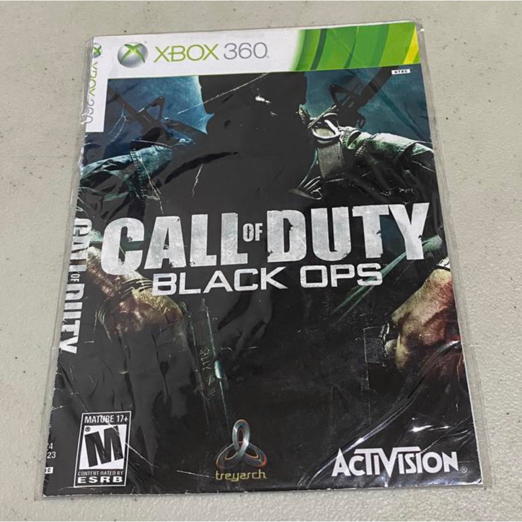 Kaset Xbox 360 RGH Call Of Duty Black Ops