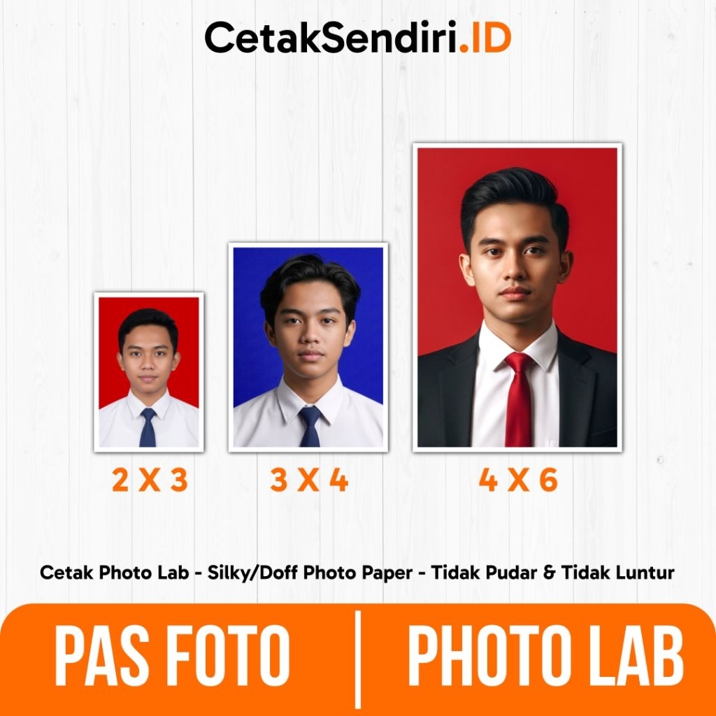 Paket Cetak Pas Foto LAB I Cetak Pas Foto Ukuran 2x3 3x4 4x6 I Cetak Pas Foto Premium I Cetak Pas Fo