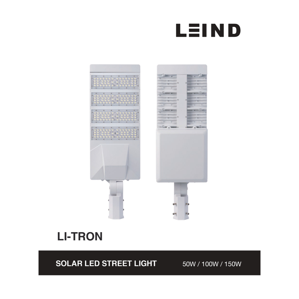 Lampu PJU Tenaga Surya 2 in 1 LI-TRON 50W