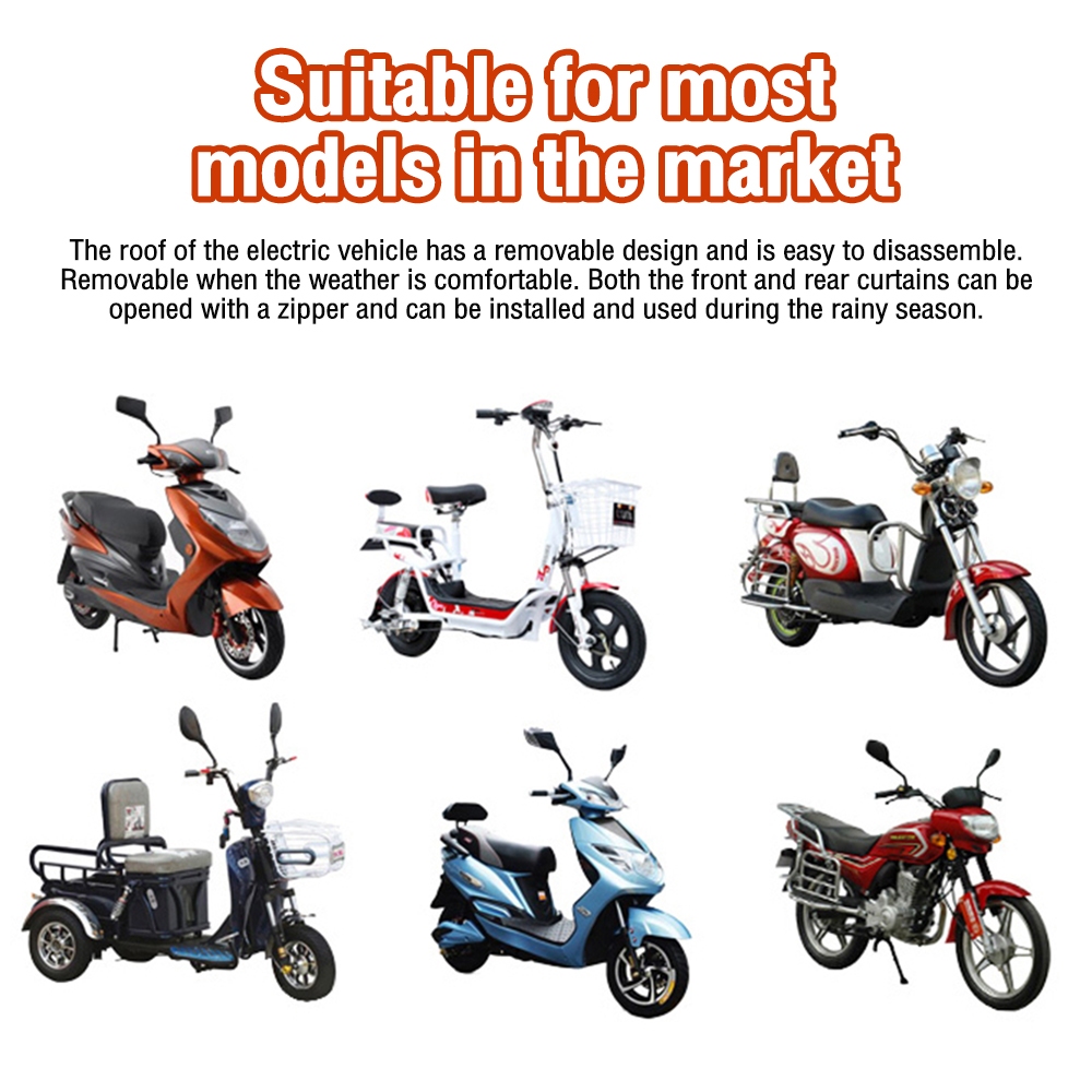 PAYUNG MOTOR KANOPI PELINDUNG HUJAN DAN PANAS MATAHARI - KANOPI MOTOR - TENDA MOTOR2 IN 1