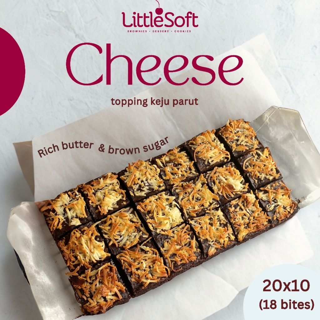 Fudgy Brownies Panggang Box Sekat isi 9/18/36 bites