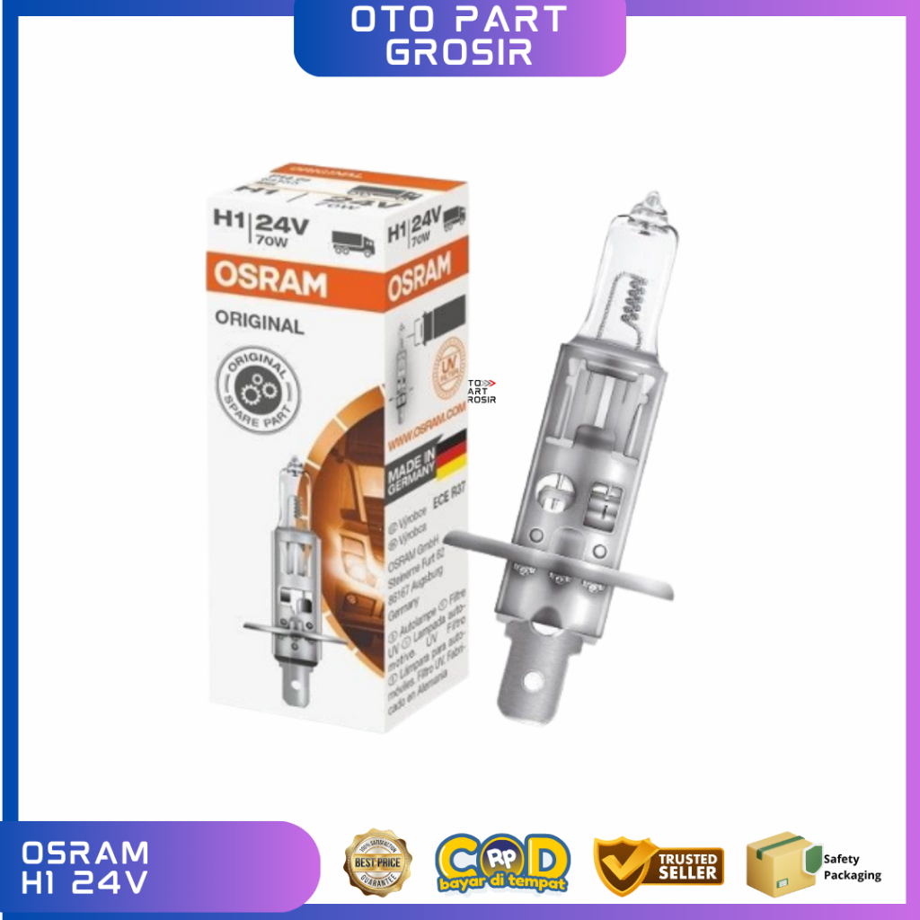 Bohlam original osram H1 24V