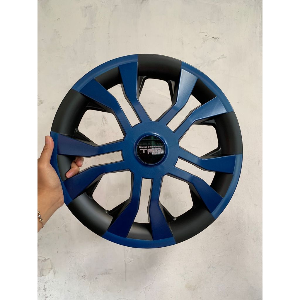 cover dop velg biru mobil R13 mobil universal