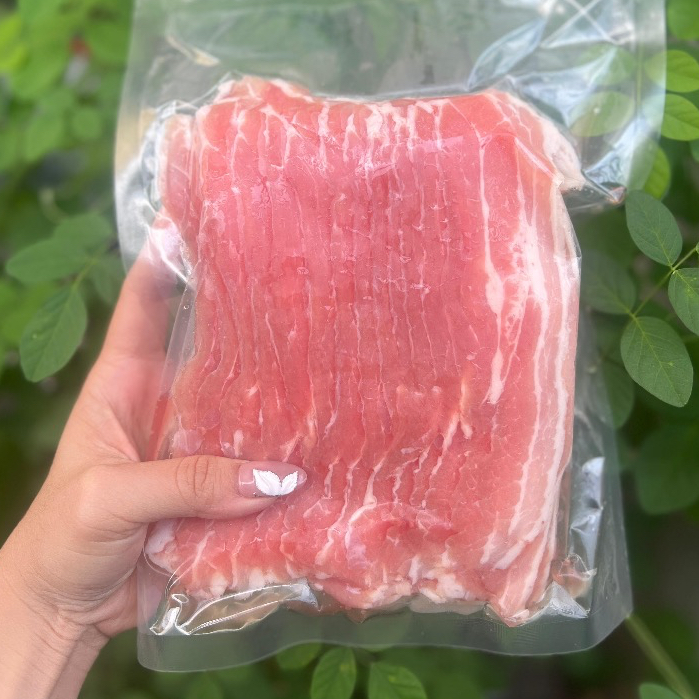 

Samgyeopsal 2mm Import Pork Belly Slice For Grill Hotspot Shabu Ala Drama Korea
