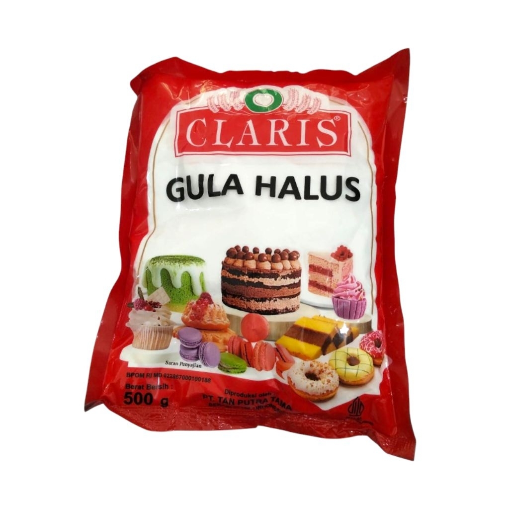 

GULA HALUS CLARIS MERAH 500 gram
