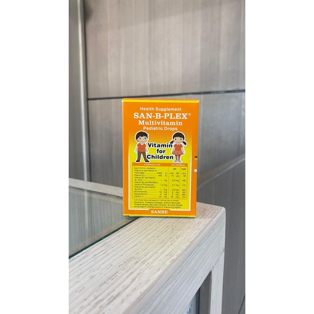 SAN-B PLEX DROP SUPLEMEN MULTIVITAMIN BAYI ANAK