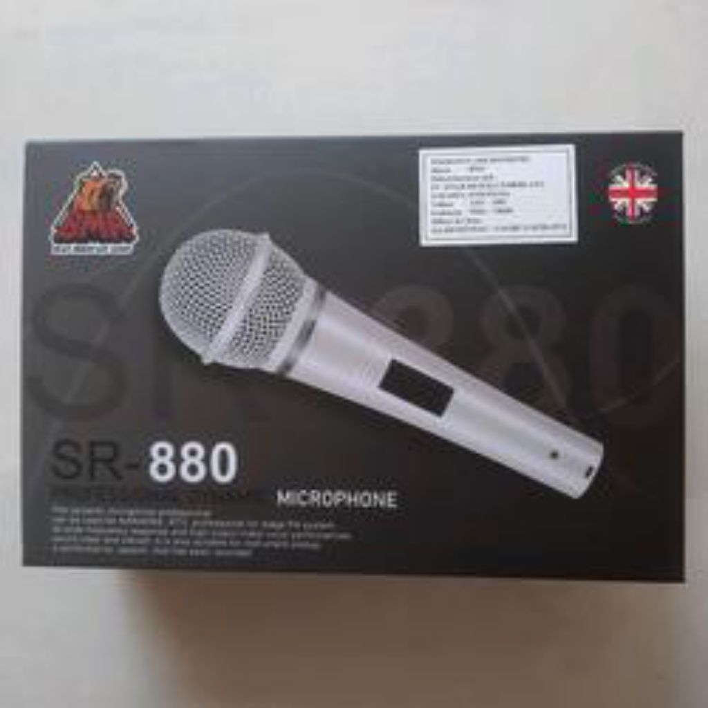 MIC BMA SR 880 PUTIH - Microphone BMA SR 880 Putih