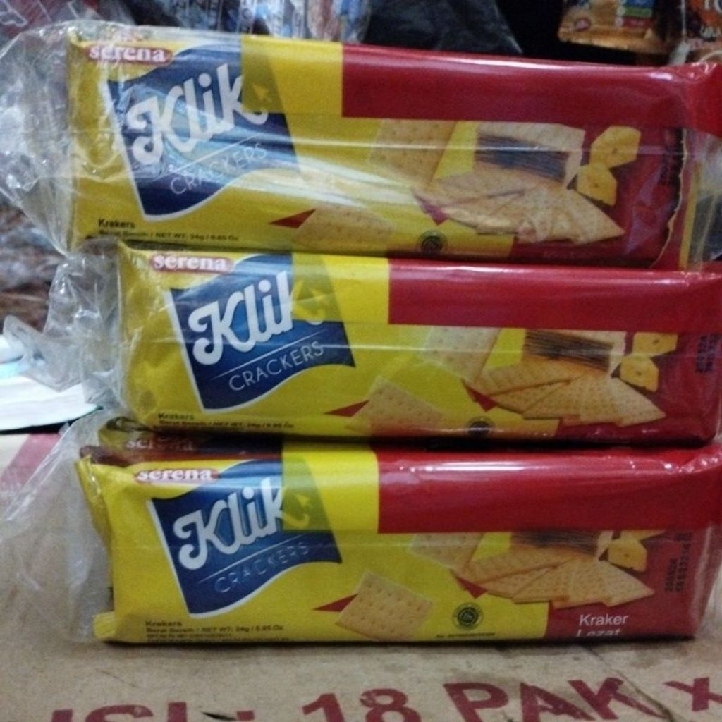 

klik crackers Serena, 1 pak 10 pcs