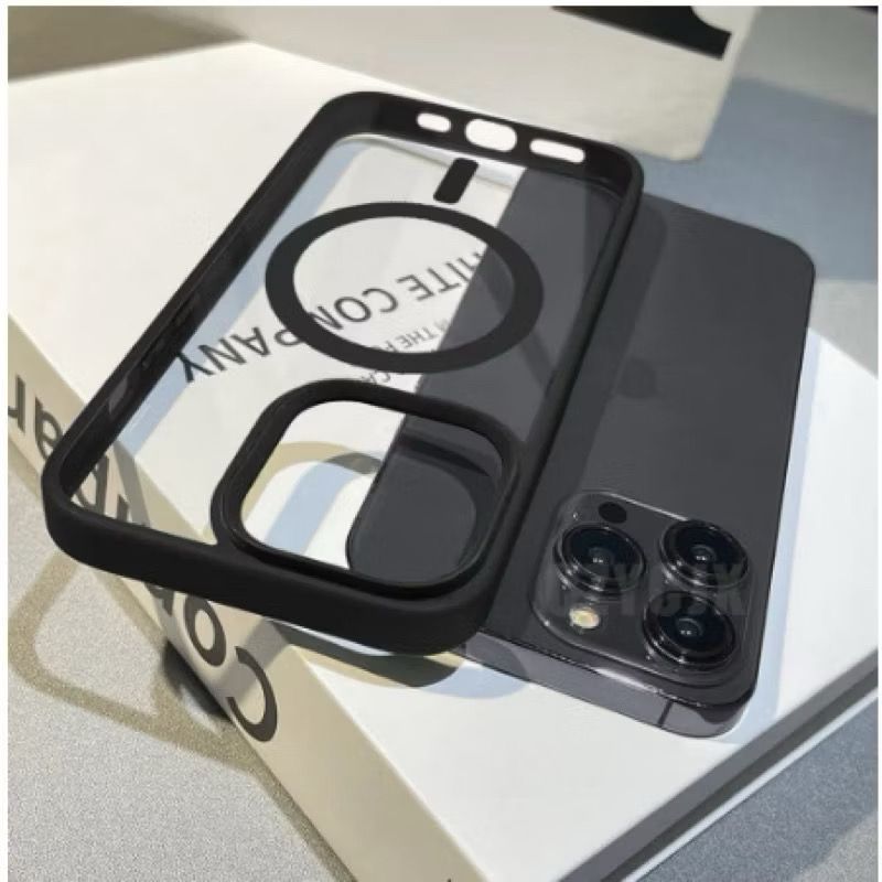 hot deals [+packing box ori] premium slim magsafe clear case iphone 7 8 7+ 8+ x xr xs max 11 12 13