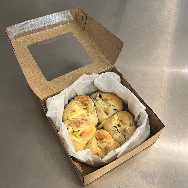 

cranberry cream cheese buns appetito bakehouse