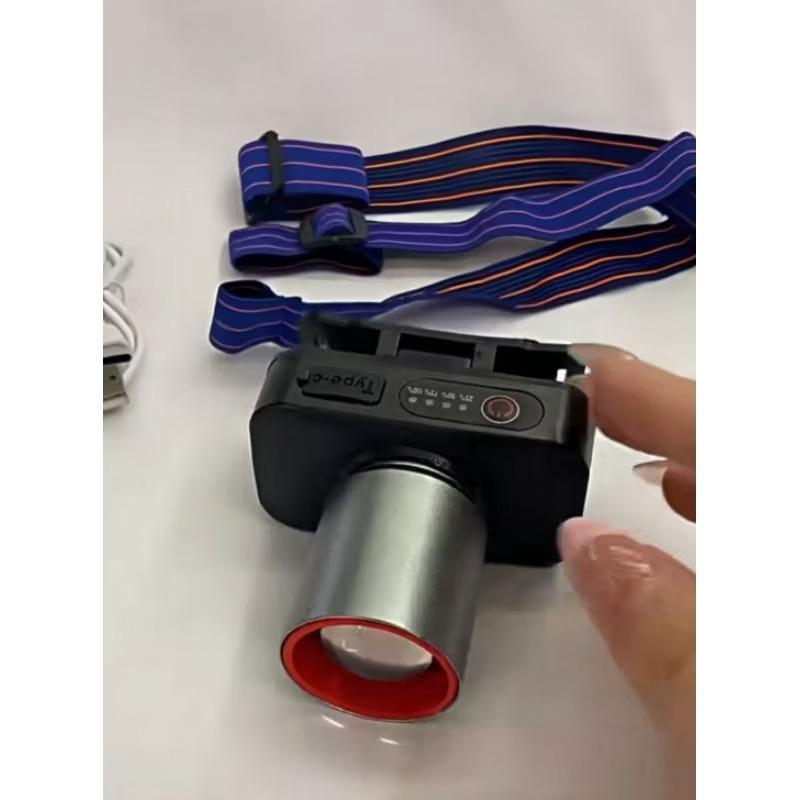 Senter Kepala Cahaya Maksimal Plus RechargePro Dengan USB-C / Senter Kepala Cahaya Maksimal