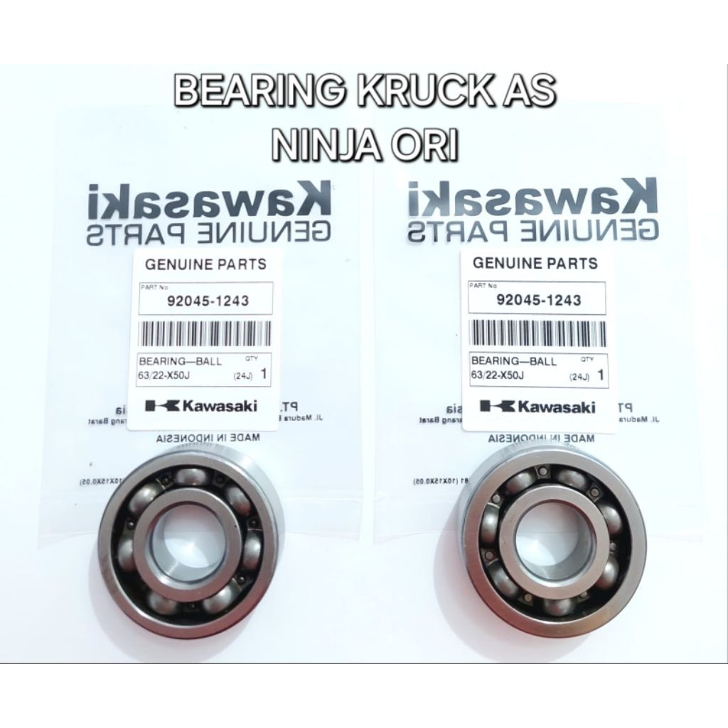 Bearing Kruck As Ninja 92045-1243 Original