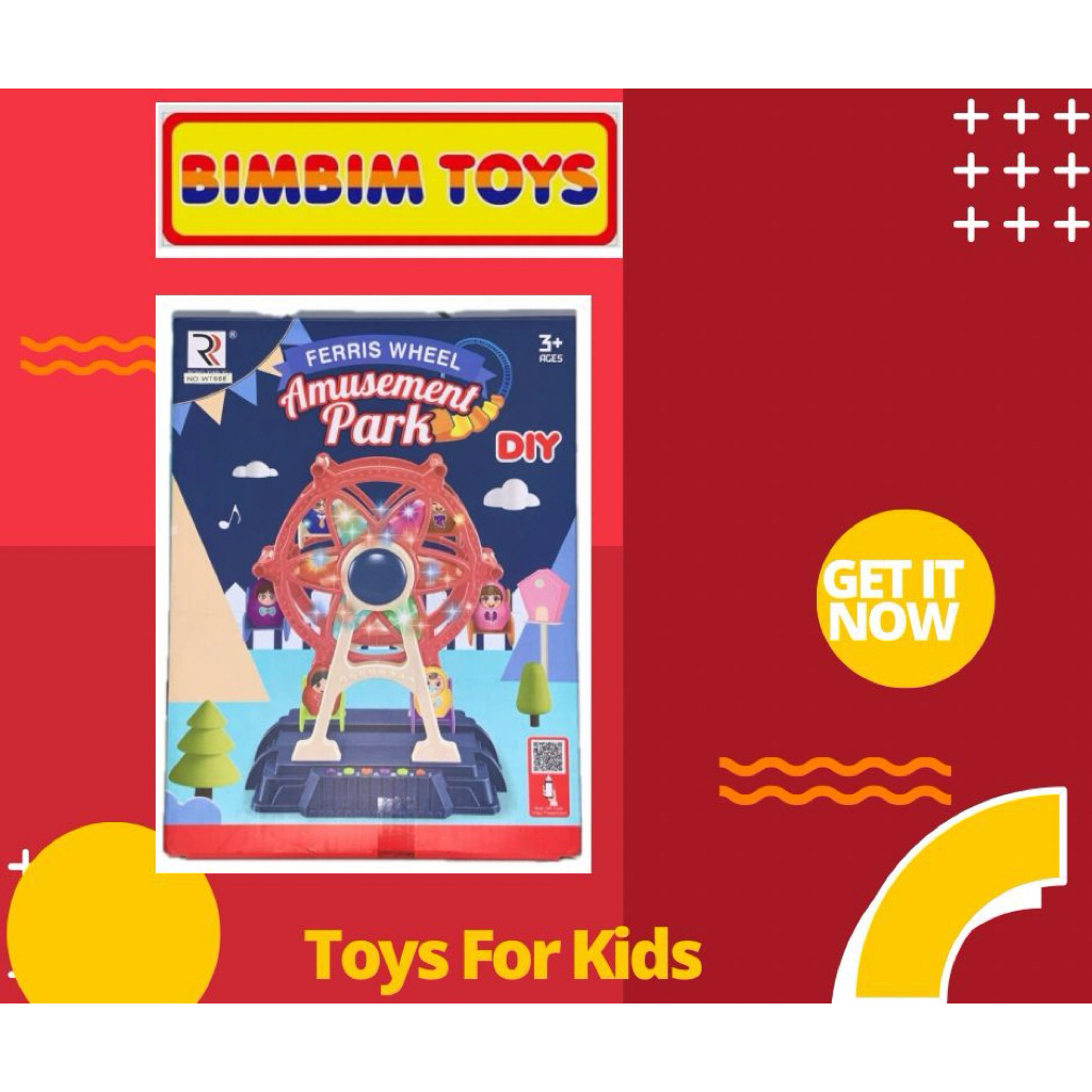 MAINAN BIANGLALA MINI, BIANGLALA BERPUTAR DAN MUSIK