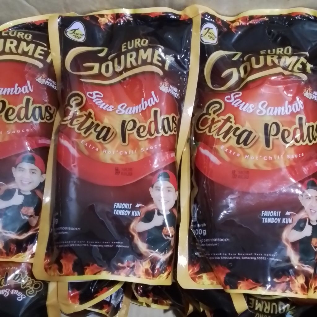 

Euro Gourmet Saus Sambel Extra Pedas 1kg
