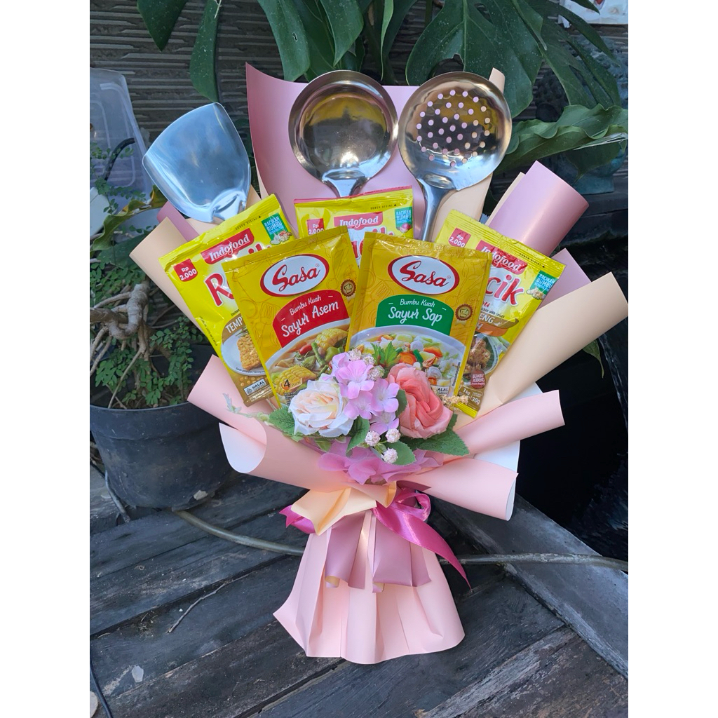 

READY STOCK buket bumbu dapur gift hampers hari ibu special day