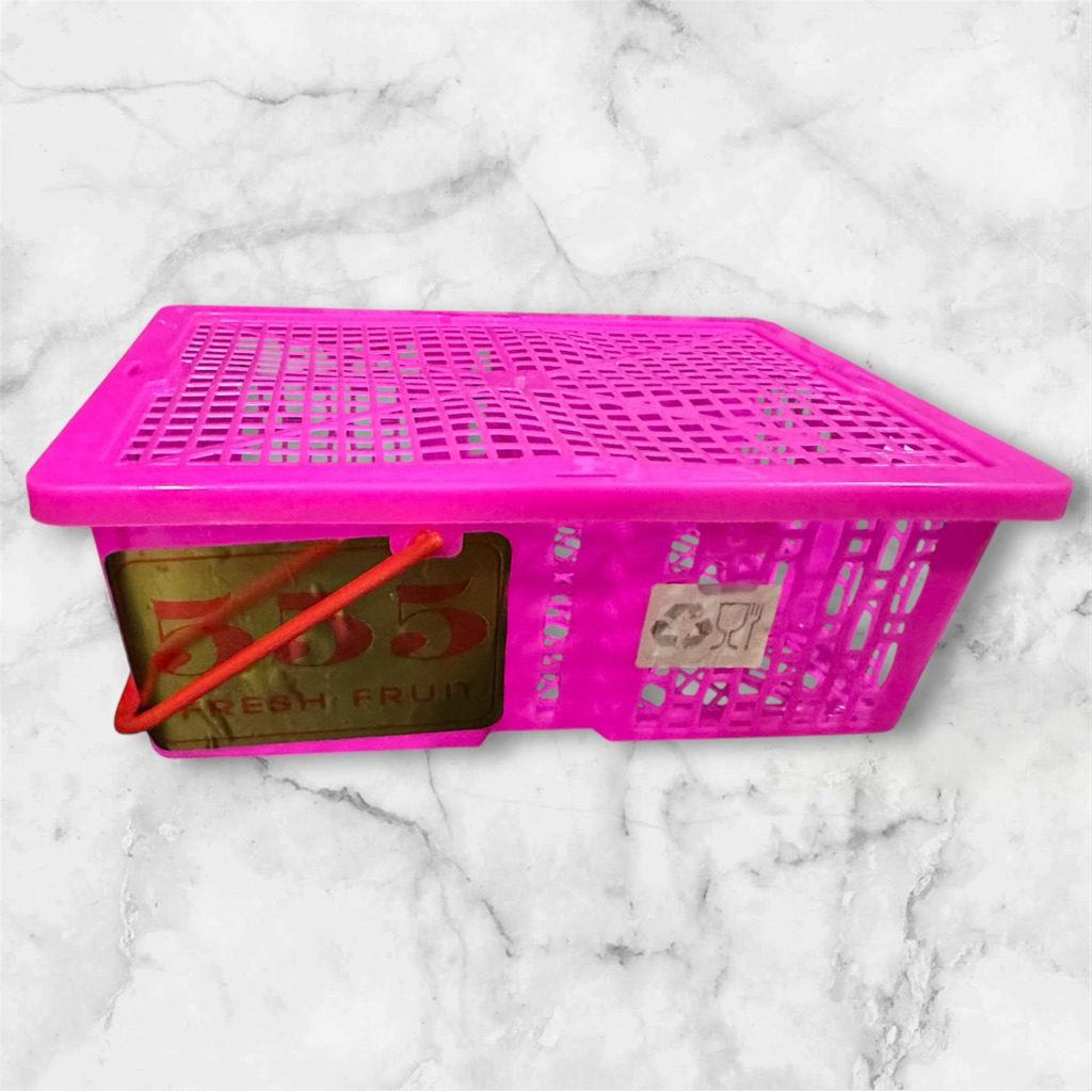 Keranjang Plastik Bekas Buah Sayur / Jeruk Lengkeng Cupang